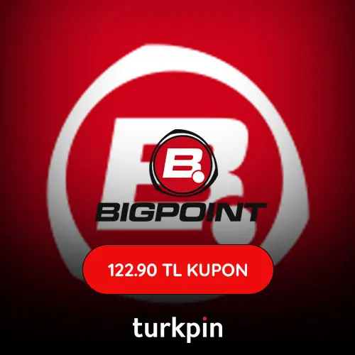 Bigpoint 122.90 TL Kupon 