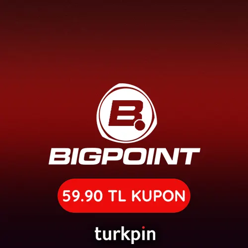 Bigpoint 59.90 TL Kupon 