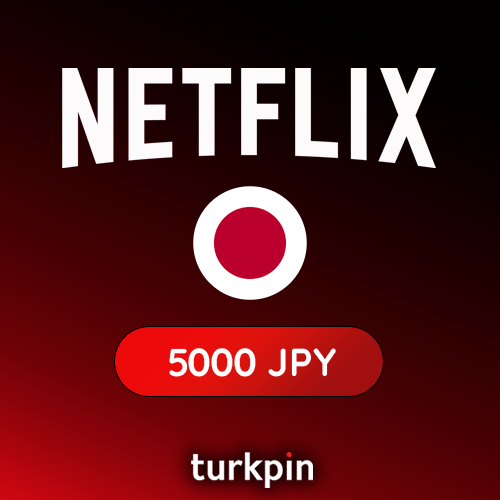 Netflix Japan 5000 JPY