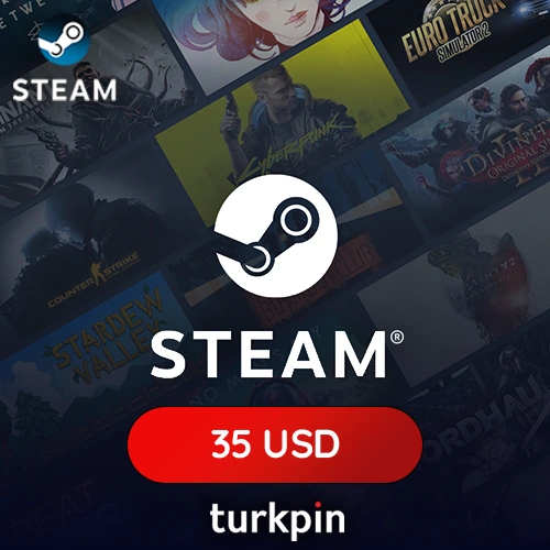 Steam Wallet Card 35 USD