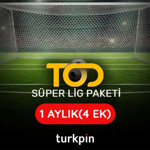 TOD Süper Lig 1 Aylık ( 4 Ekran )